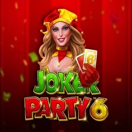 Slots logo of Joker Party 6 from Greentube at Roulettino Casino