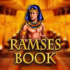Ramses Book slot visual from Gamomat available on roulettinoo.pt