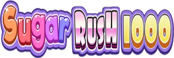 Sugar Rush 1000 online game logo by Pragmatic Play on roulettinoo.pt